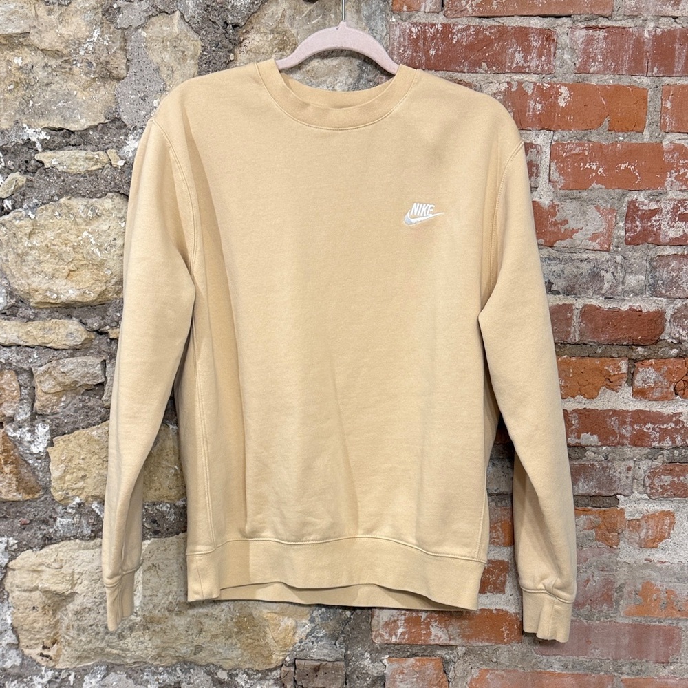 Nike Women's Butter Yellow Crewneck Sweater